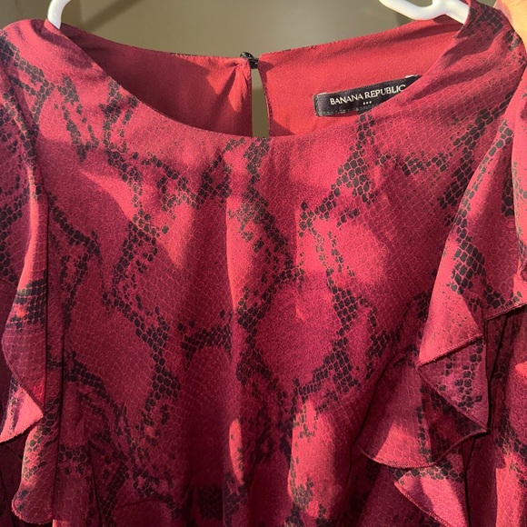 Leopard print red dress - Picture 2 of 6